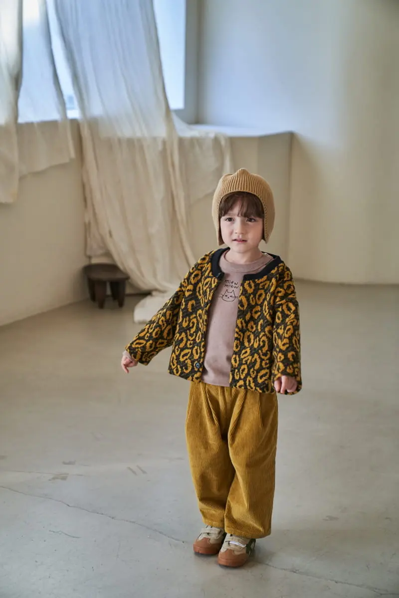Green Tomato - Korean Children Fashion - #childrensboutique - Rib Wrinkle Pants - 5