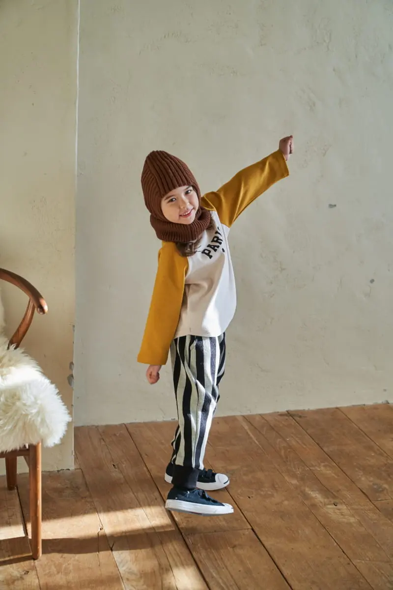 Green Tomato - Korean Children Fashion - #designkidswear - Paris Raglan Tee - 11