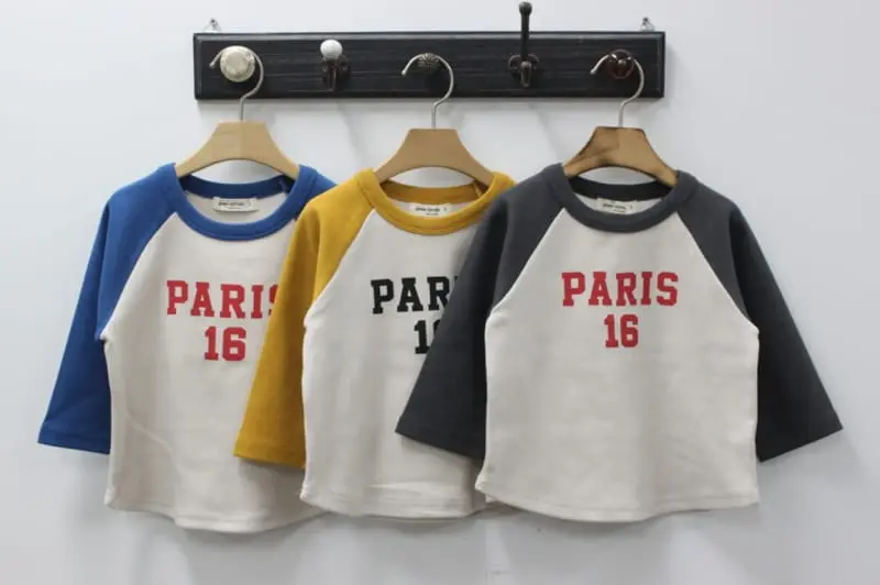 Green Tomato - Korean Children Fashion - #discoveringself - Paris Raglan Tee - 12