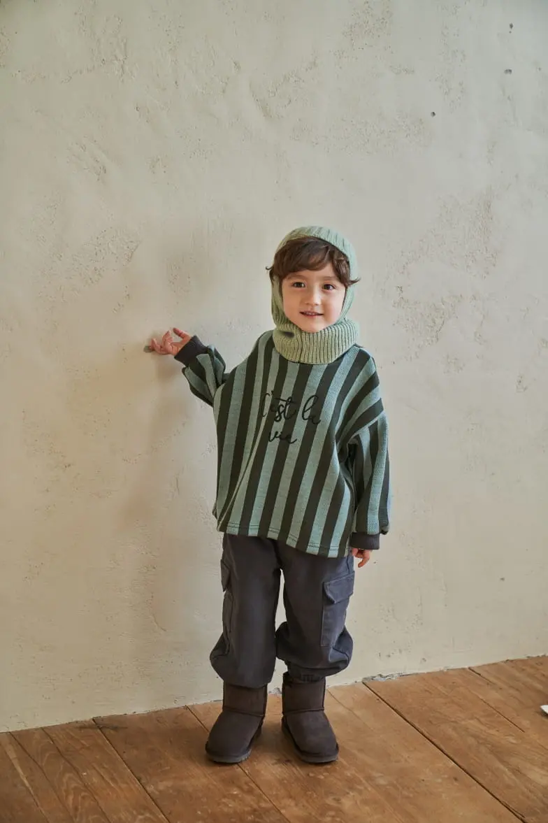 Green Tomato - Korean Children Fashion - #kidzfashiontrend - St Jacquard Tee - 3