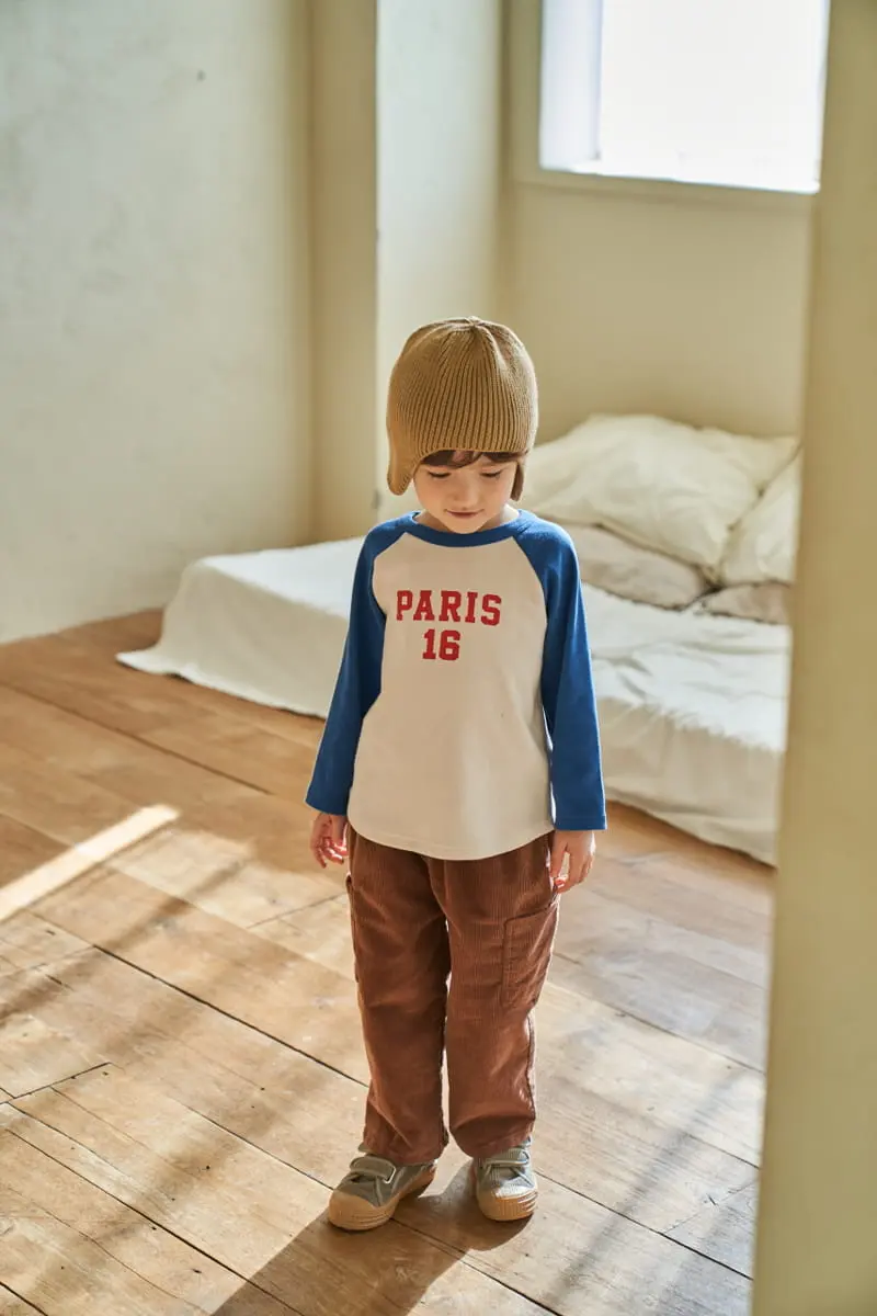 Green Tomato - Korean Children Fashion - #littlefashionista - Paris Raglan Tee - 2