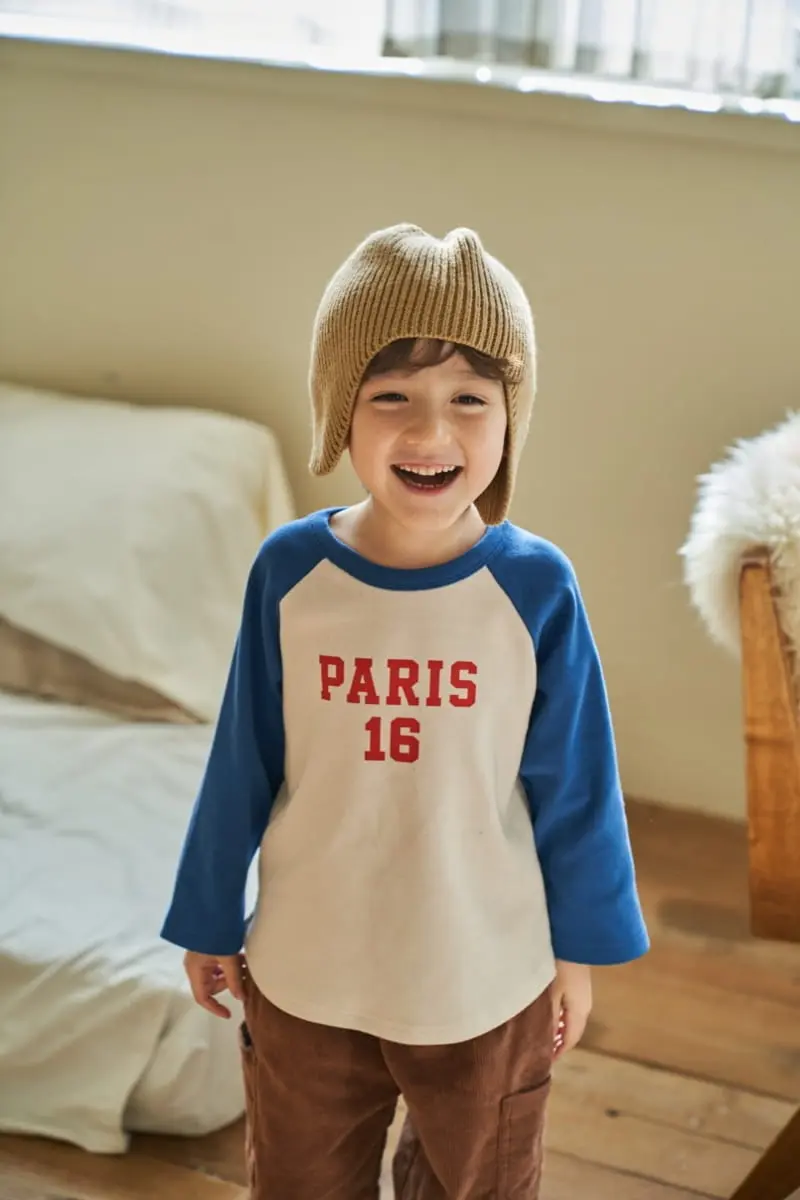 Green Tomato - Korean Children Fashion - #magicofchildhood - Paris Raglan Tee - 3