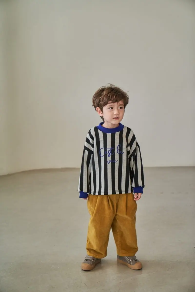 Green Tomato - Korean Children Fashion - #magicofchildhood - St Jacquard Tee - 6