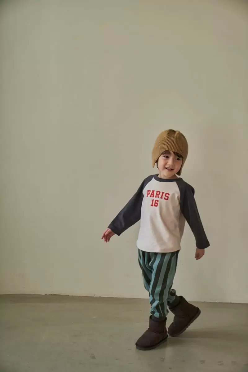 Green Tomato - Korean Children Fashion - #prettylittlegirls - Paris Raglan Tee - 5