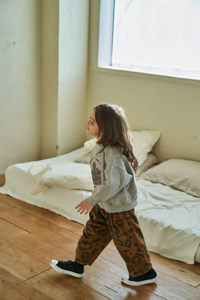 Green Tomato - Korean Children Fashion - #todddlerfashion - Teddy Tee - 5