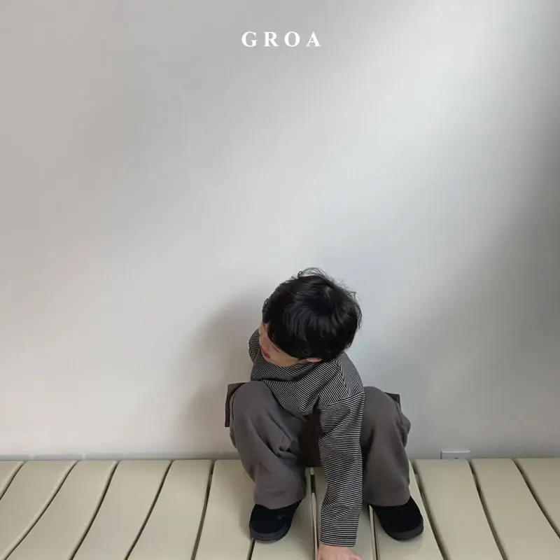 Groa - Korean Children Fashion - #childofig - Stripes Turtleneck Tee - 10