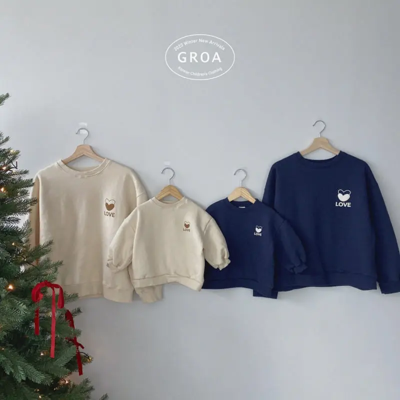 Groa - Korean Children Fashion - #childrensboutique - Love Our Sweatshirt Mom
