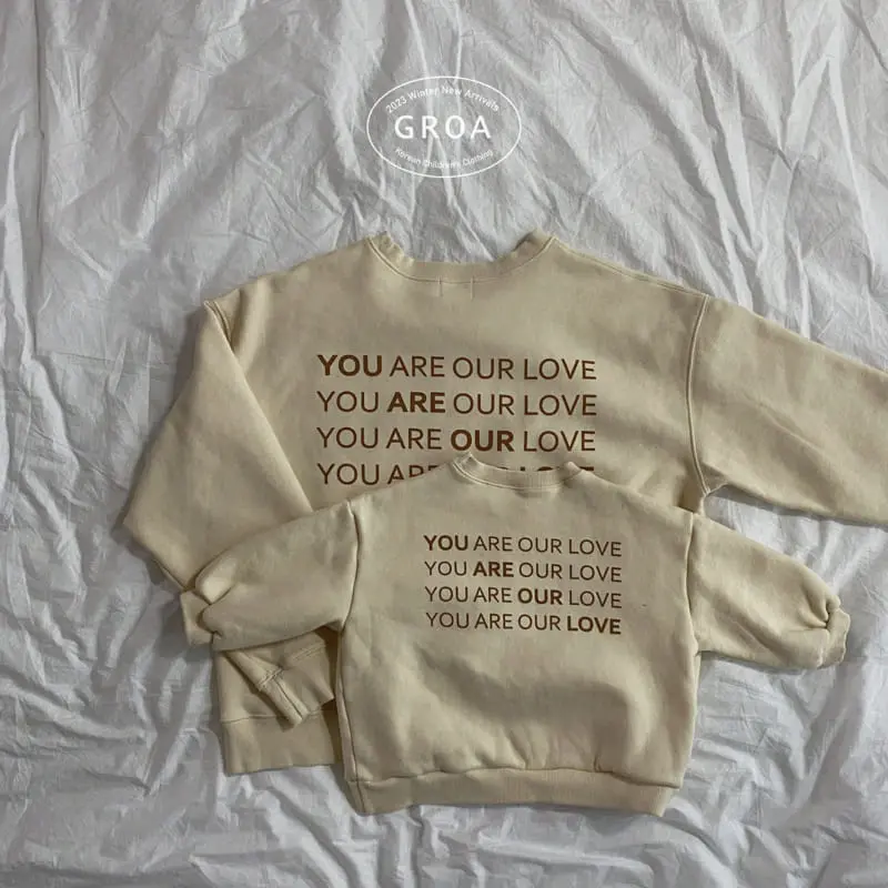 Groa - Korean Children Fashion - #magicofchildhood - Love Our Sweatshirt Mom - 10