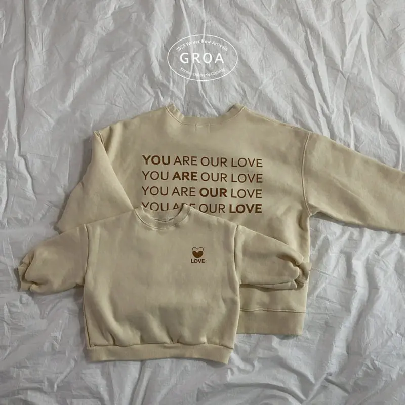 Groa - Korean Children Fashion - #minifashionista - Love Our Sweatshirt Mom - 11