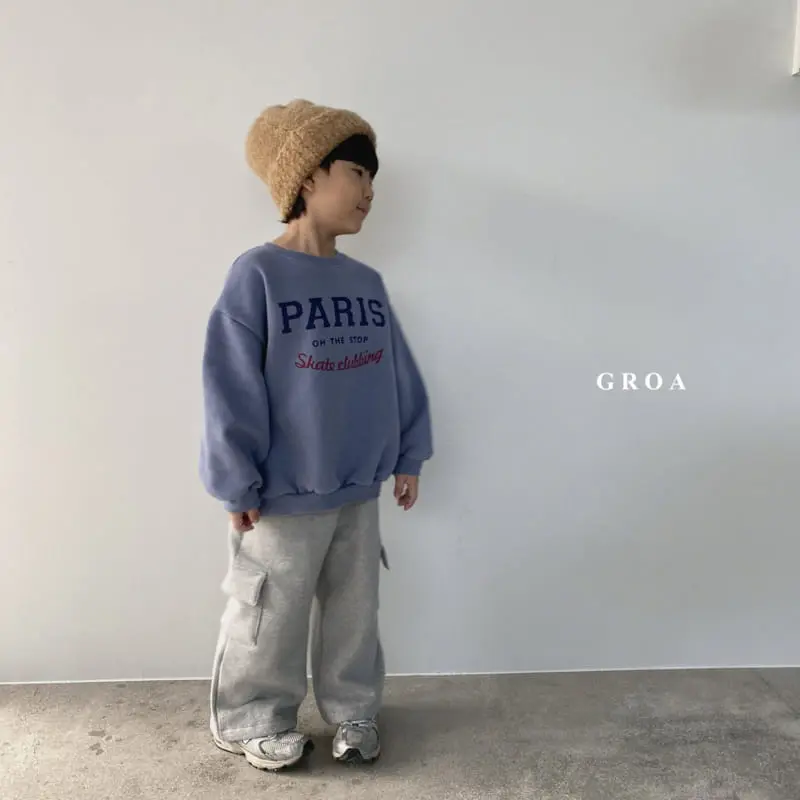 Groa - Korean Children Fashion - #todddlerfashion - Paris Sweatshirt - 5
