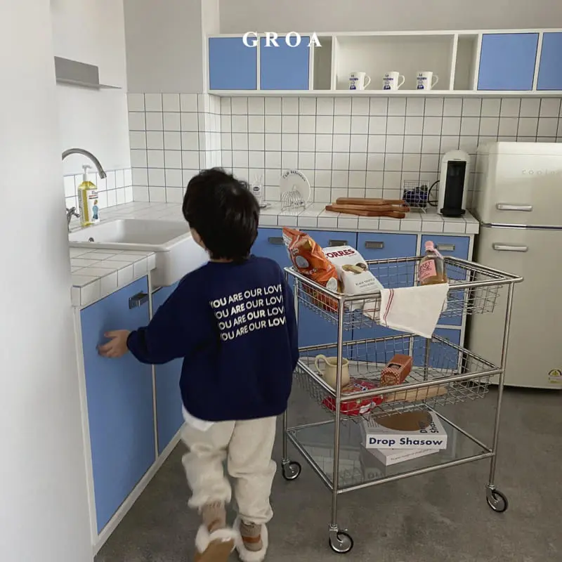 Groa - Korean Children Fashion - #todddlerfashion - Love Our Sweatshirt - 12