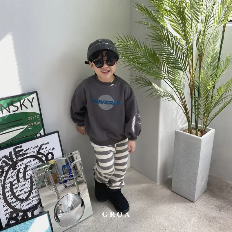 Groa - Korean Children Fashion - #toddlerclothing - Univers Sweatshirt - 2
