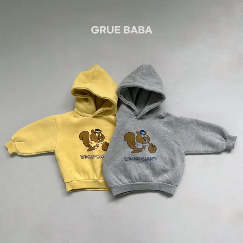 Grue Baba - Korean Children Fashion - #childrensboutique - Basketball Hoody Tee