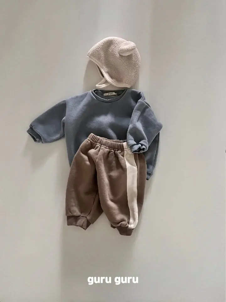 Guru Guru - Korean Baby Fashion - #smilingbaby - Fleece Line Pants - 4
