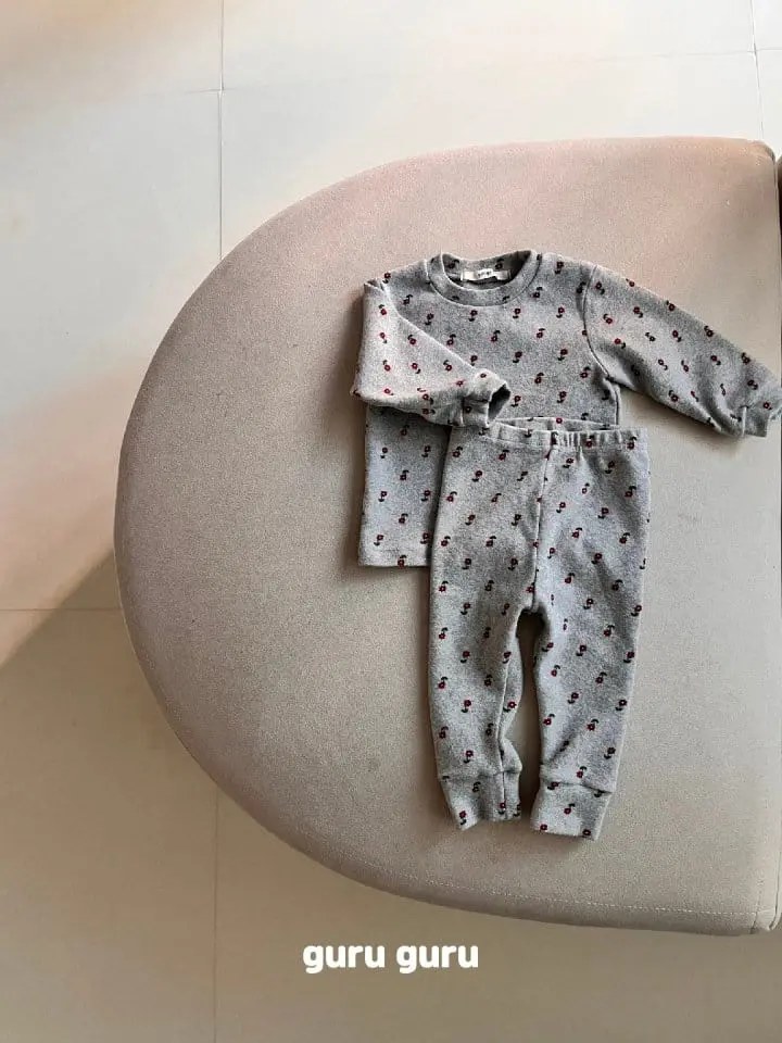 Guru Guru - Korean Baby Fashion - #babyboutiqueclothing - Mone Top Bottom Set - 3