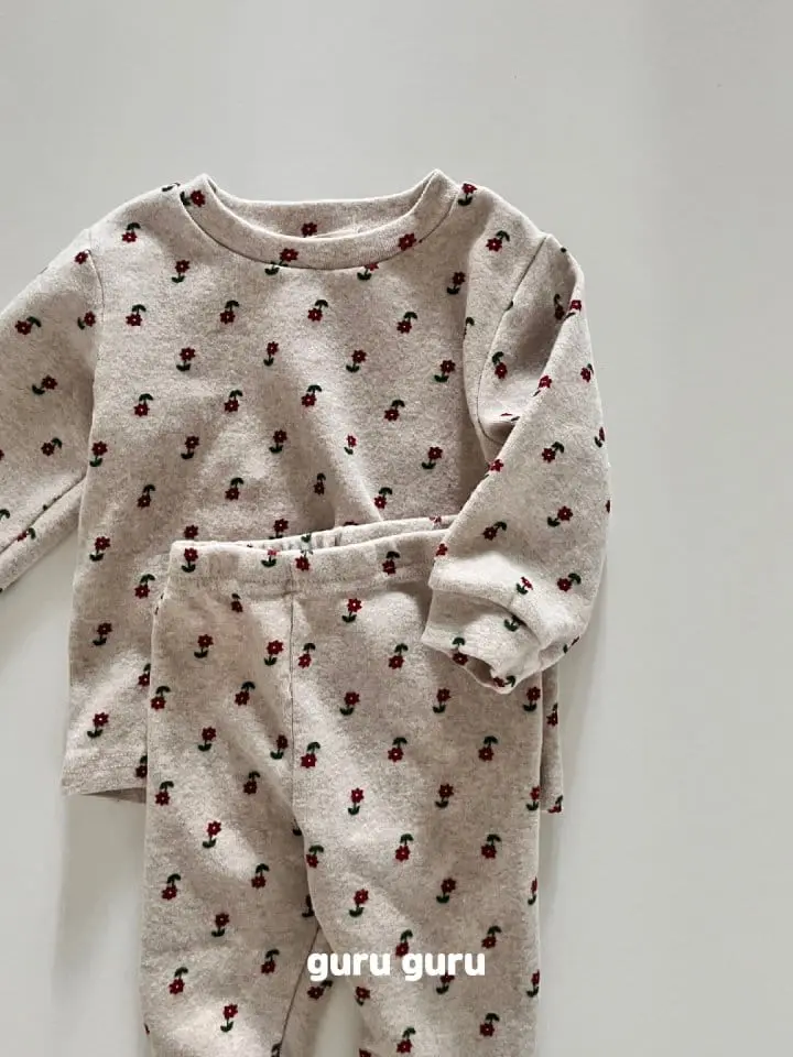 Guru Guru - Korean Baby Fashion - #babyboutiqueclothing - Mone Top Bottom Set - 4