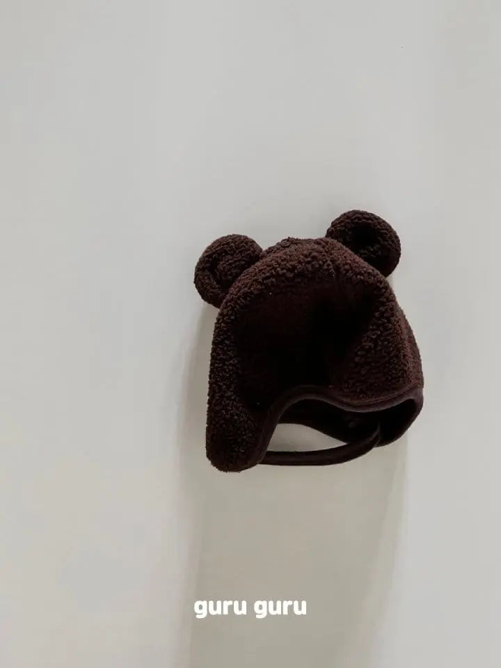Guru Guru - Korean Baby Fashion - #onlinebabyboutique - Bear Hats - 2