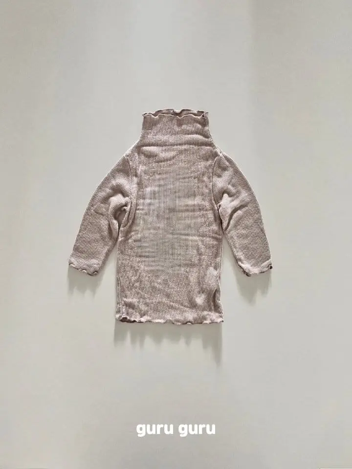 Guru Guru - Korean Baby Fashion - #onlinebabyshop - Terry Turtleneck
