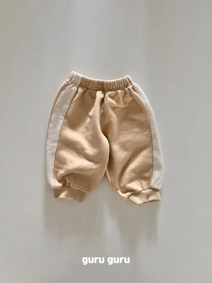 Guru Guru - Korean Baby Fashion - #smilingbaby - Fleece Line Pants - 3