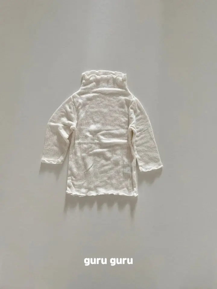 Guru Guru - Korean Baby Fashion - #smilingbaby - Terry Turtleneck - 2