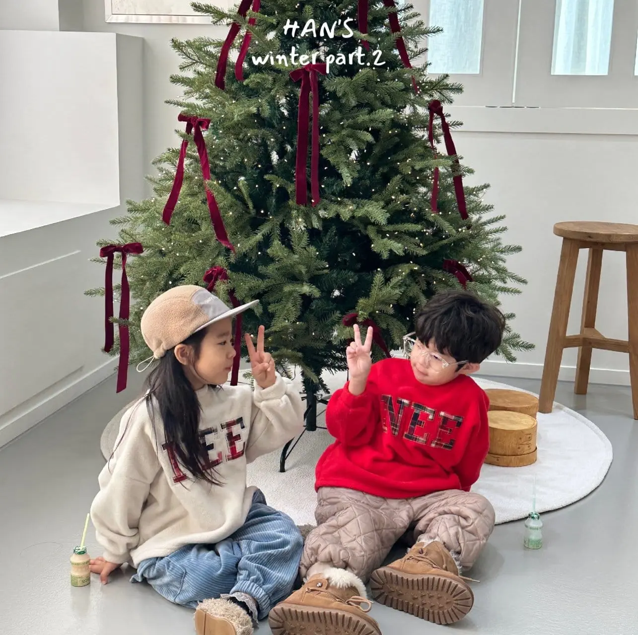 Han's - Korean Children Fashion - #stylishchildhood - Check Patch Tee - 6