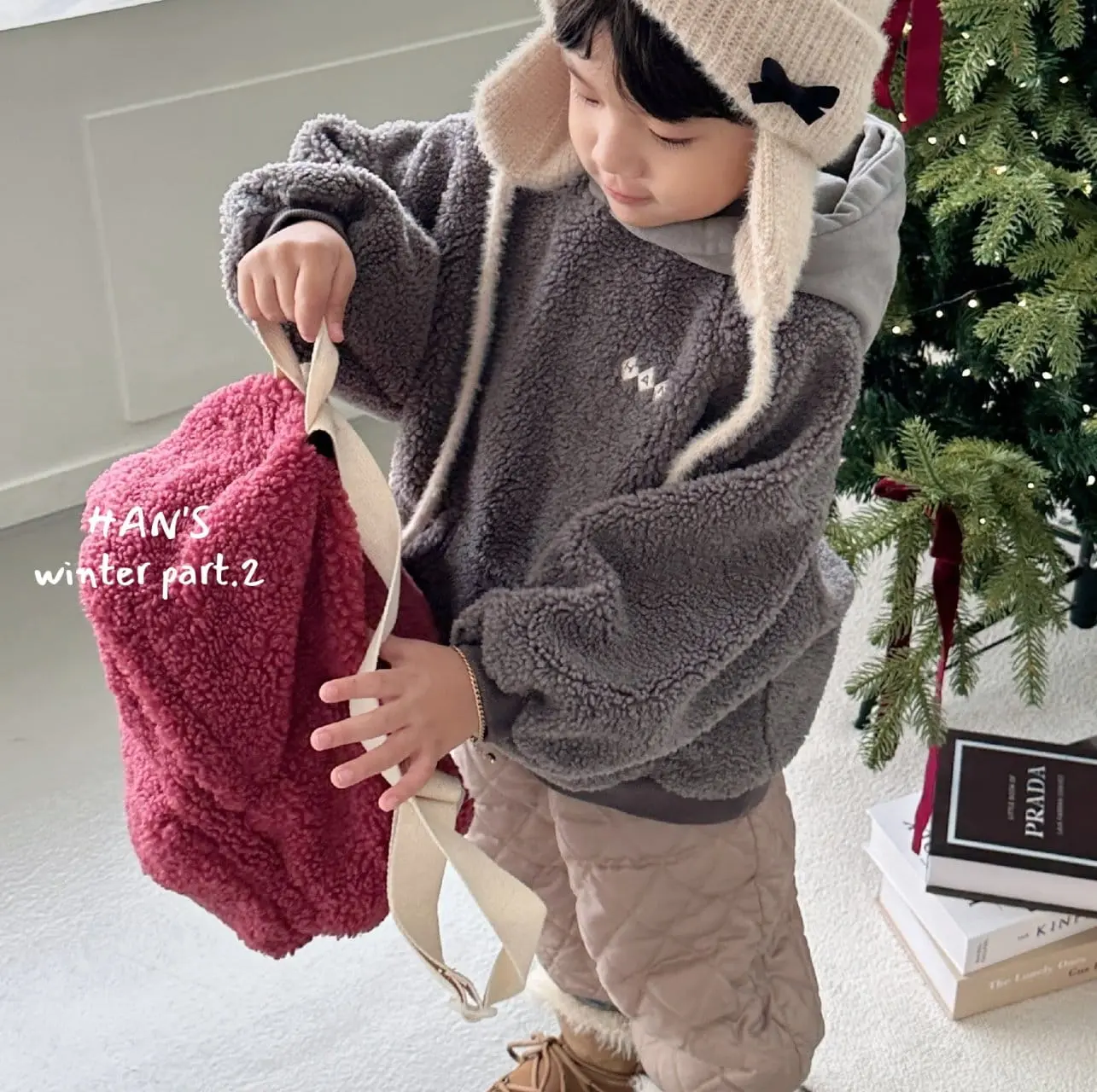 Han's - Korean Children Fashion - #stylishchildhood - Free Hoddy Sweatshirt - 2