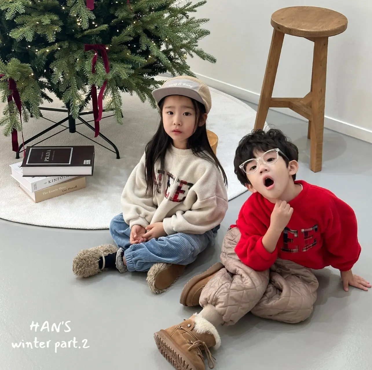 Han's - Korean Children Fashion - #toddlerclothing - Check Patch Tee - 5