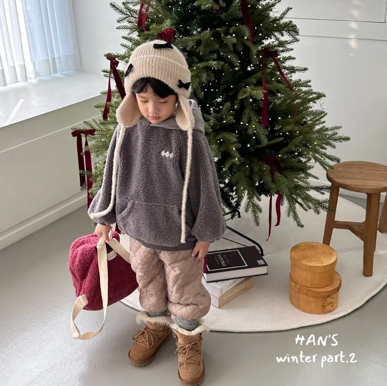 Han's - Korean Children Fashion - #toddlerclothing - Tona Quilting Pants - 8