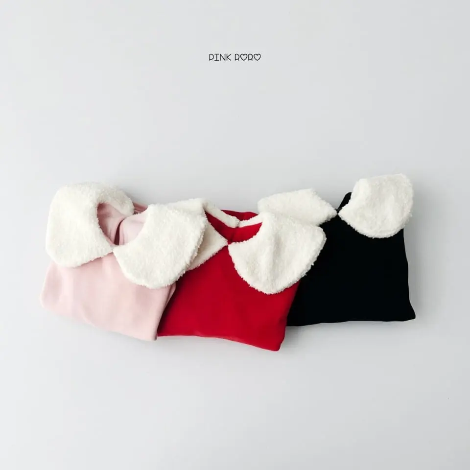 Haro Haro - Korean Children Fashion - #discoveringself - Boa Collar Fleece One-Piece - 6