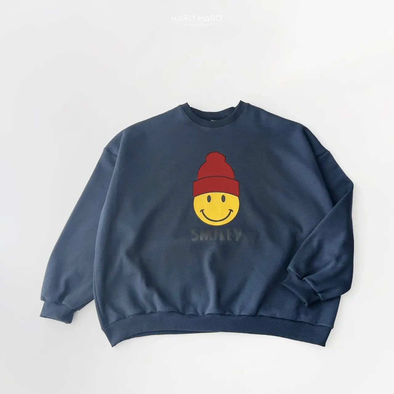 Haro Haro - Korean Children Fashion - #fashionkids - Smile Sweatshirt With MOM - 5