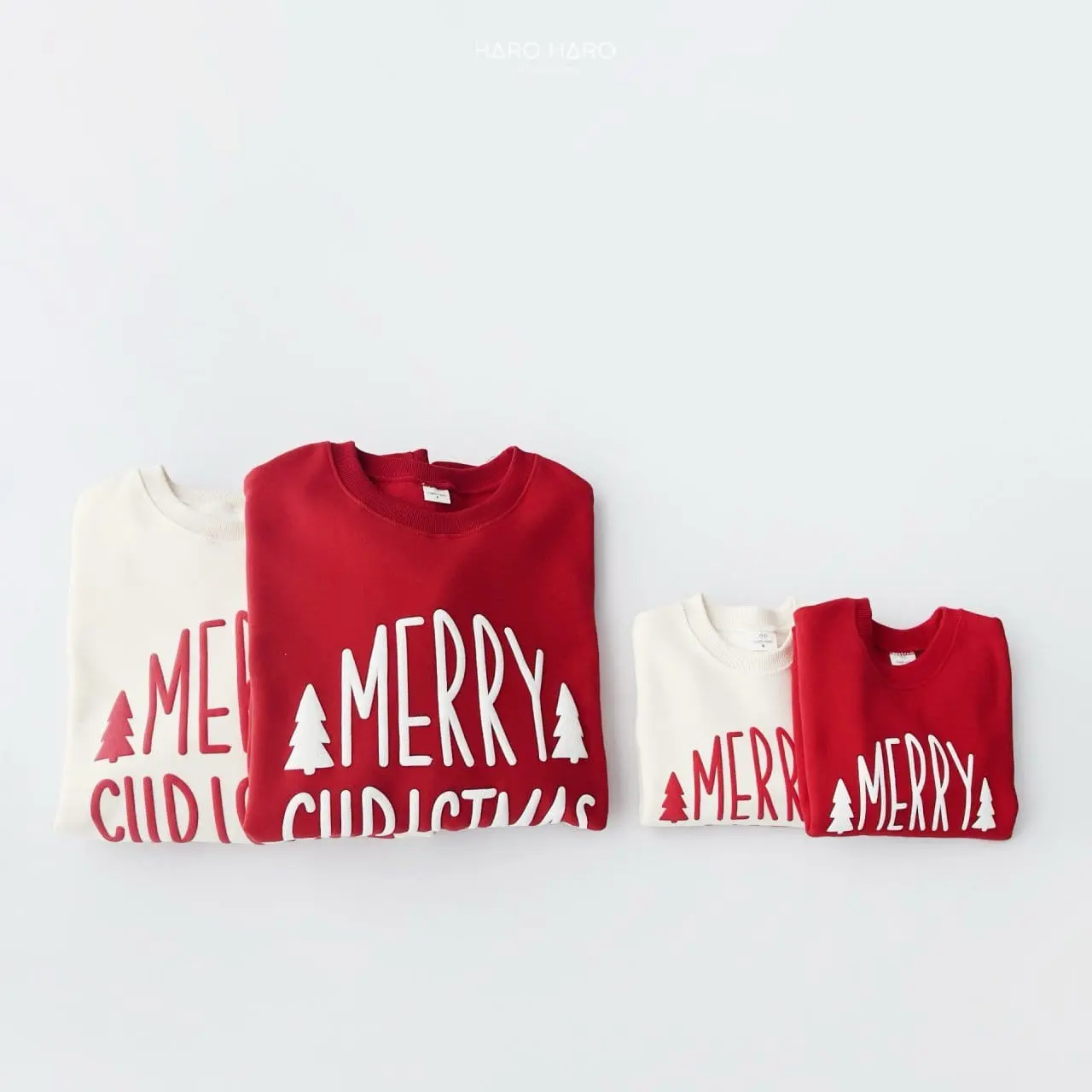 Haro Haro - Korean Children Fashion - #fashionkids - Circle Christmas Sweatshirt With MOM - 3
