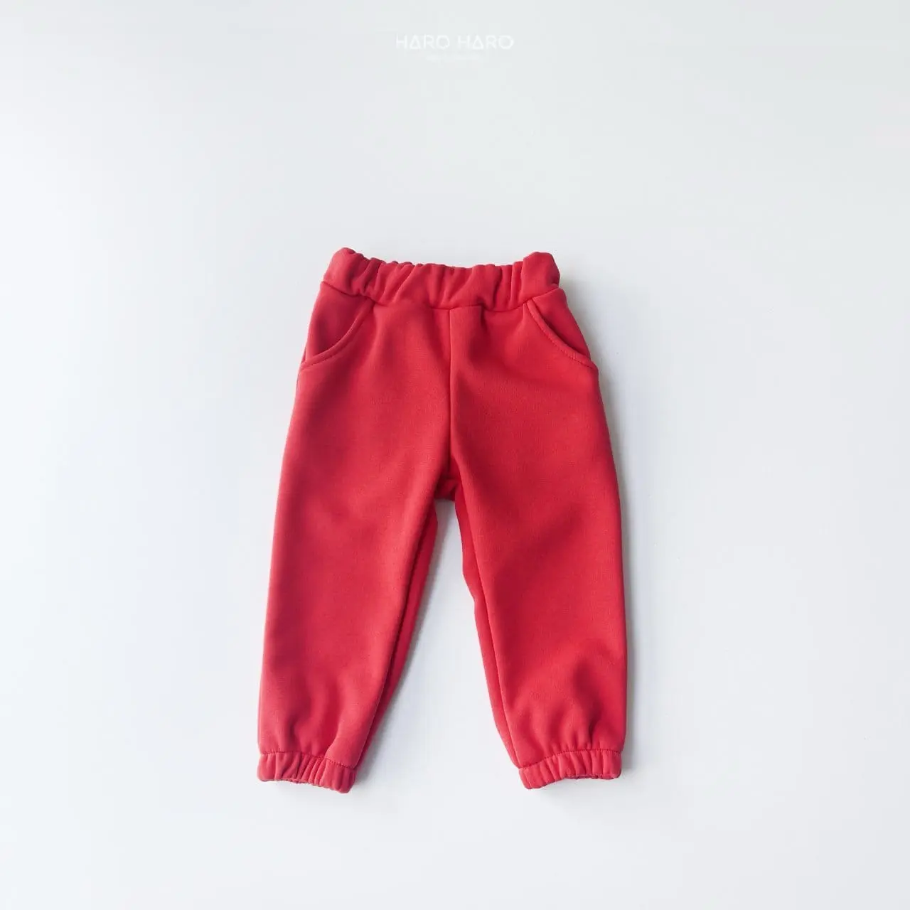 Haro Haro - Korean Children Fashion - #kidsshorts - Christmas Mink Jogger Pants - 3