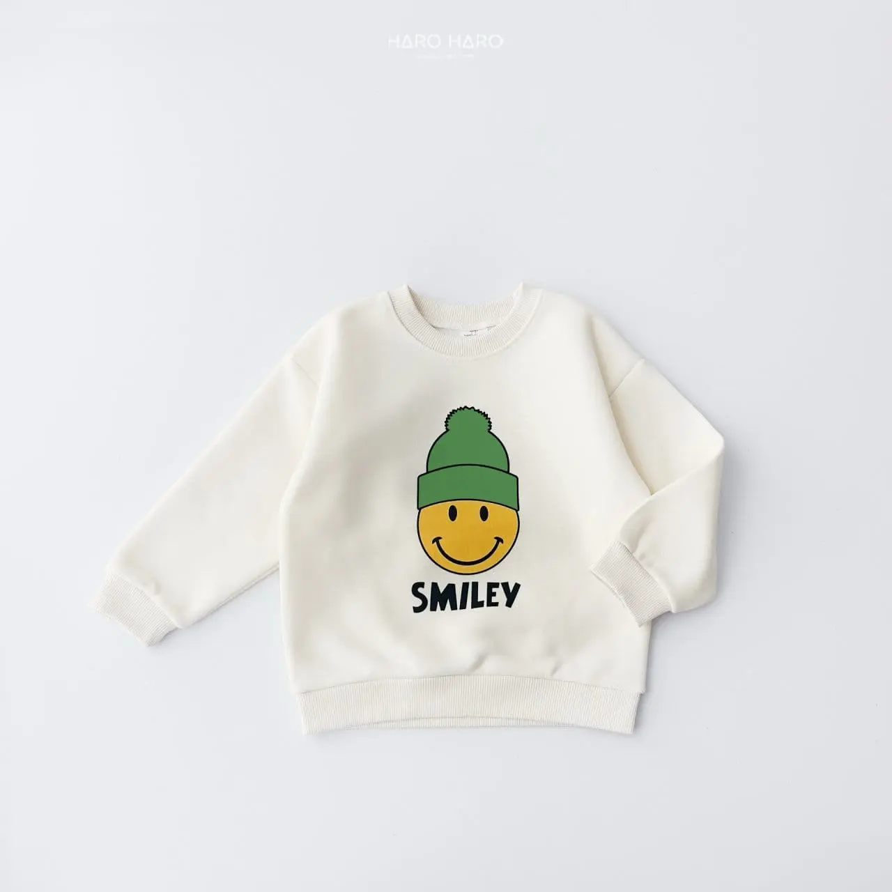 Haro Haro - Korean Children Fashion - #magicofchildhood - Smile Sweatshirt With MOM - 11