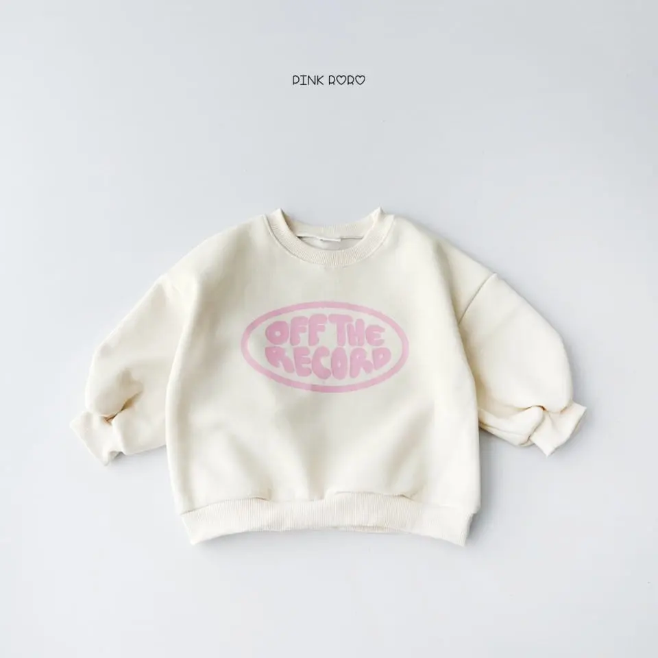 Haro Haro - Korean Children Fashion - #prettylittlegirls - Record Fleece Sweatshirt - 2