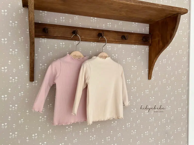 Hi Byebebe - Korean Baby Fashion - #babyboutique - Vanilla Rib Tee