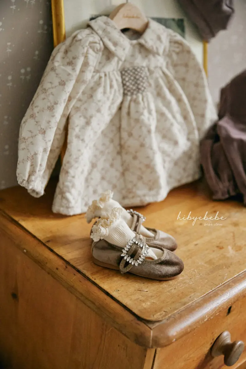 Hi Byebebe - Korean Baby Fashion - #babyboutique - Urban Smocking Top Bottom Set - 3