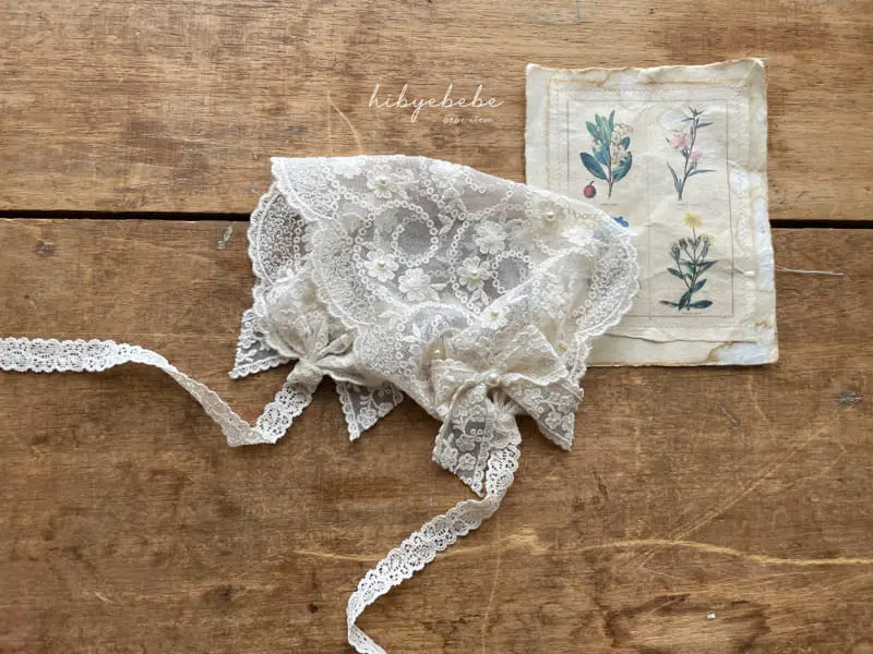 Hi Byebebe - Korean Baby Fashion - #onlinebabyshop - Frog Flower Lace Hairband - 4