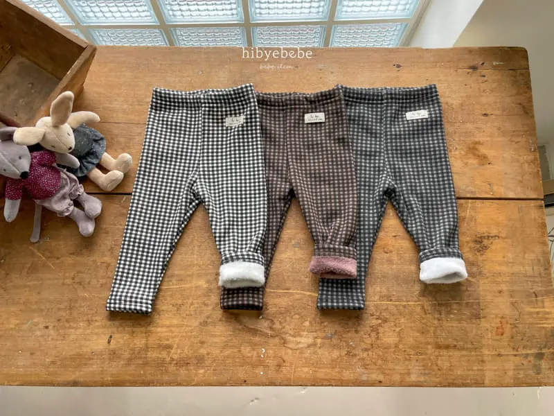 Hi Byebebe - Korean Baby Fashion - #babyboutiqueclothing - Mi Check Leggings - 3