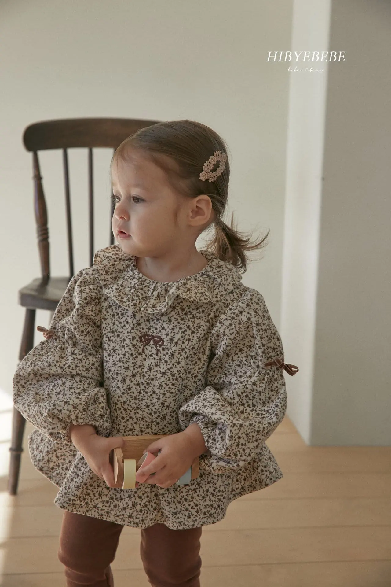 Hi Byebebe - Korean Baby Fashion - #babyboutiqueclothing - Chocolat Padding Top Bottom Set - 7