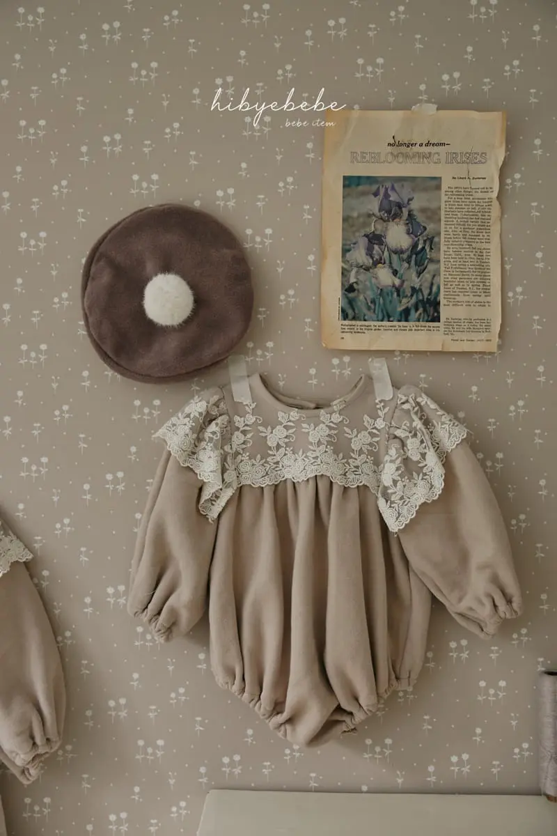 Hi Byebebe - Korean Baby Fashion - #babyclothing - Losha Lace Bodysuit - 3