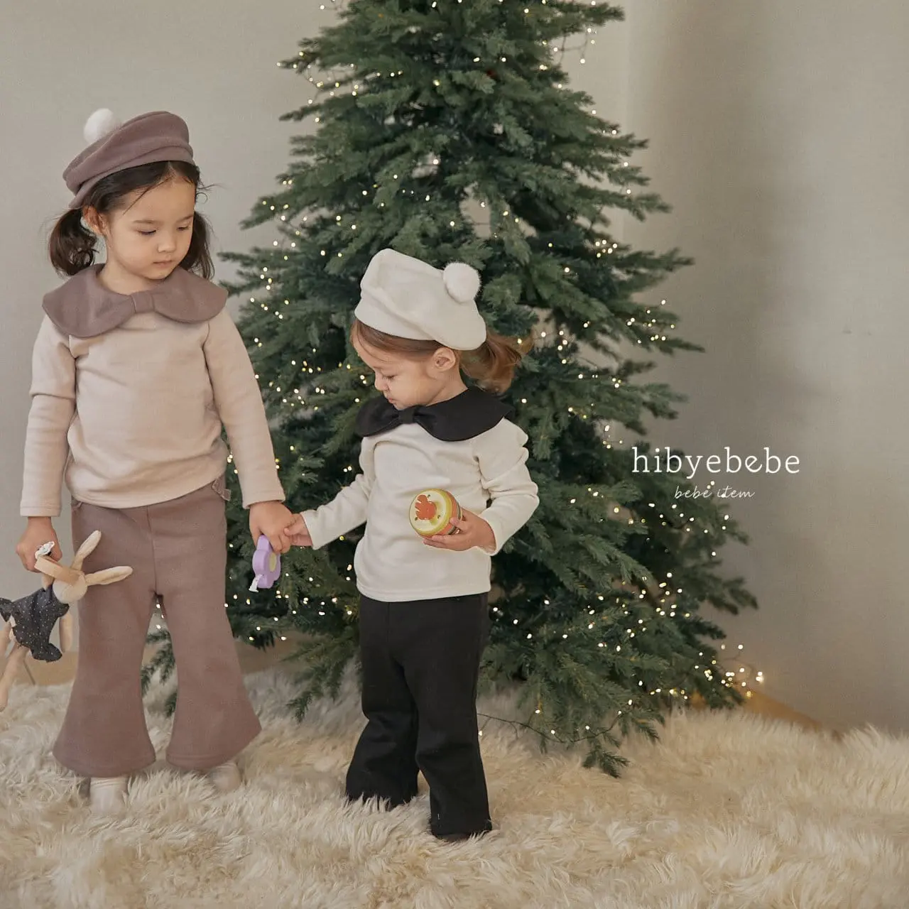 Hi Byebebe - Korean Baby Fashion - #babyfashion - Ribbon Sera Top Bottom Set - 11