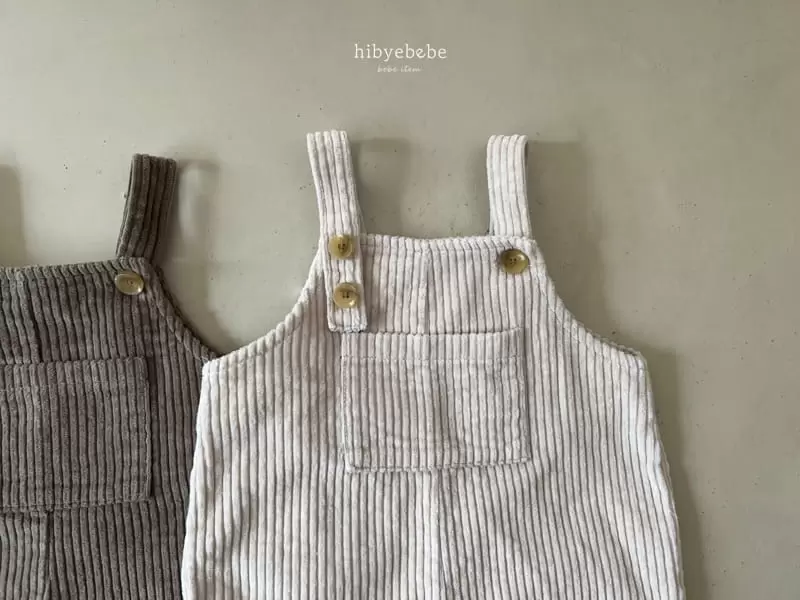 Hi Byebebe - Korean Baby Fashion - #babyfever - Demver Rib Dungarees - 9