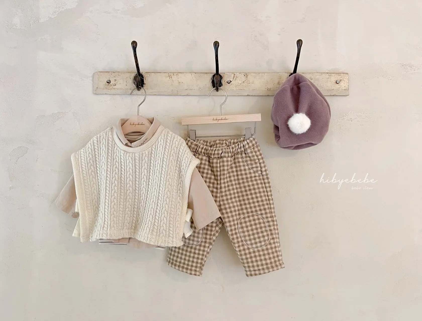Hi Byebebe - Korean Baby Fashion - #babyfever - Twisted Knit Bustier - 3