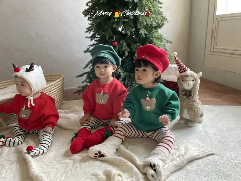 Hi Byebebe - Korean Baby Fashion - #babygirlfashion - Baby Bear Sweatshirt - 7