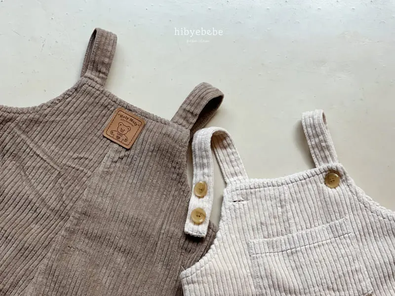 Hi Byebebe - Korean Baby Fashion - #babygirlfashion - Demver Rib Dungarees - 10