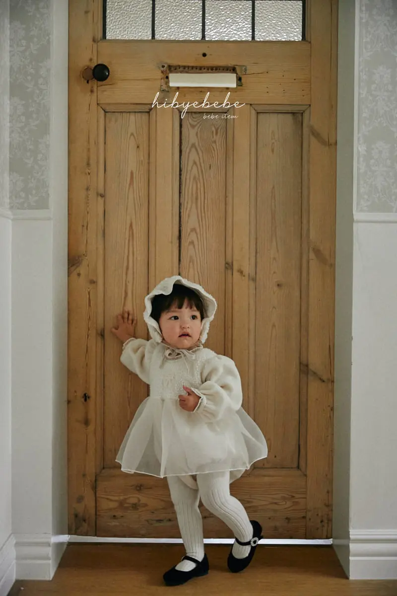 Hi Byebebe - Korean Baby Fashion - #babygirlfashion - Melody Fleece Bodysuit - 10