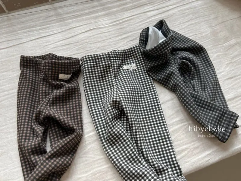 Hi Byebebe - Korean Baby Fashion - #babygirlfashion - Mi Check Leggings - 7