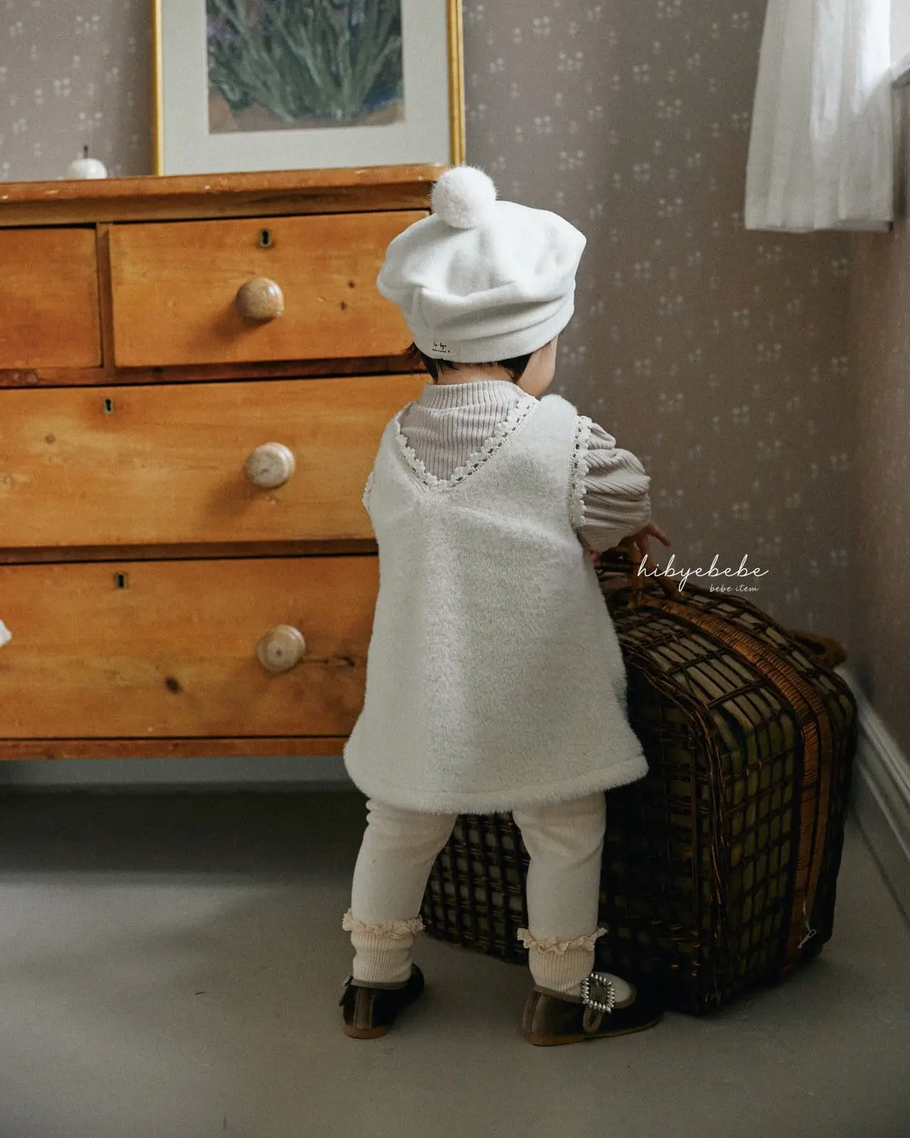 Hi Byebebe - Korean Baby Fashion - #babylifestyle - Ribbon Rib Puff Tee - 6