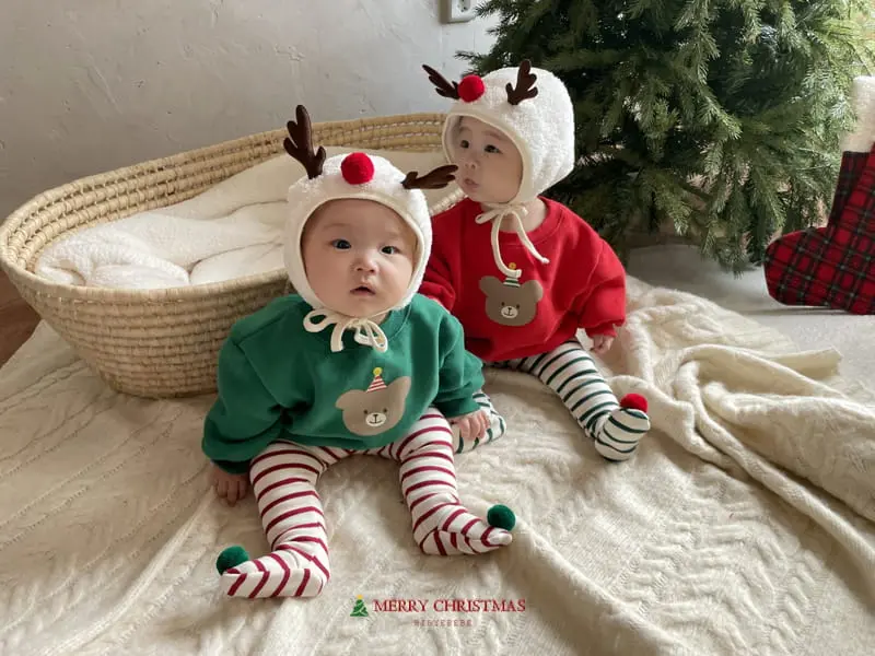 Hi Byebebe - Korean Baby Fashion - #babyoninstagram - Baby Bear Sweatshirt - 9