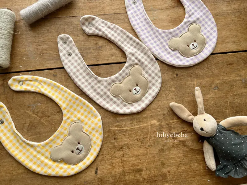 Hi Byebebe - Korean Baby Fashion - #babyoninstagram - Baby Bear Bib - 3